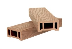 Поручень (90*45*2900 мм) 3D фактура дерева, PG, коллекция SINGARAJA, ДПК, цвет: Песочный RvalWkHpgcGFj2oENBiAm2