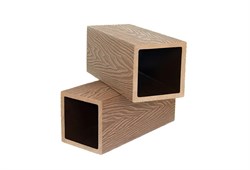 Столб опорный (125*125*2900 мм) 3D фактура дерева, PG, коллекция SINGARAJA, ДПК, цвет: Песочный uxDkUdIijuM7U8rbCMBK-3