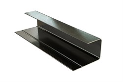 Стартовый профиль для фасадной панели (36*55*3600 мм), PG, коллекция NUSADUA, алюминий, цвет: чёрный. Ee9810BcgbVO22UIolQ422