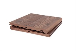 Ступень МАССИВ (20*320*2900 мм) 3D WOOD MIX, PG, коллекция DENPASAR, ДПК, цвет: Светло-коричневый e98x4y99jO94B9u3KSeRg2