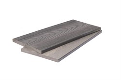 Универсальная доска/заборная двухсторонняя (11*140*2900 мм) 3D WOOD MIX+BRUSHING MIX, PG, коллекция DENPASAR, ДПК, цвет: Светло-серый AR4UKfezjgmE6aD6QeeOX3