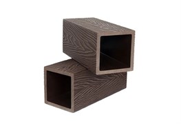 Столб опорный (125*125*2900 мм) 3D фактура дерева, PG, коллекция SINGARAJA, ДПК, цвет: Коричневый nnm6P93ijIK8ul2xHXKgw1