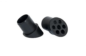 Крепление пластиковое из ABS для балясин алюминиевых угловое (33,5˚) PG коллекции SINGARAJA (Ø21*31 мм), цвет чёрный mCN5lVI1gqEBSe2eiquaA0