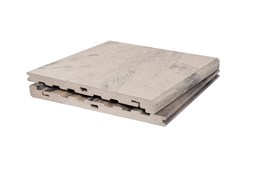 Ступень МАССИВ (20*320*2900 мм) BRUSHING MIX, PG, коллекция DENPASAR, ДПК, цвет: Бежевый EOJyusXKjW1JcnnW9ComR3