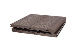 Ступень МАССИВ (20*320*2900 мм) 3D WOOD MIX, PG, коллекция DENPASAR, ДПК, цвет: Коричневый jcQGjTBpiUr6PV5euCoIF1