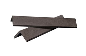 Уголок завершающий (45*45*2900 мм) BRUSHING MIX, PG, коллекция DENPASAR, ДПК, цвет: Коричневый ZZmeqLychiYAMUX8FRg163