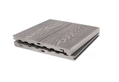 Ступень МАССИВ (20*320*2900 мм) 3D WOOD MIX, PG, коллекция DENPASAR, ДПК, цвет: Светло-серый t5rXkc3Mggb4FzCjgoGhD2