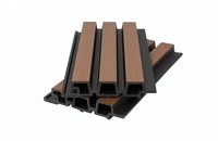 Фасадная панель брусковая двухцветная (33*165/138*3600 мм) 3D, CO-EXTRUSION, PG, коллекция NUSADUA, ДПК, толщина ПВХ - 0,7 мм, цвет: mix sand (песок) dEhV5g4cjMj4oeFv5JZZk0