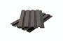 Стеновая панель брусковая двухцветная (13*177/168*2900 мм) 3D, CO-EXTRUSION, PG, коллекция NUSADUA, ДПК, толщина ПВХ - 0,7 мм, цвет: grey dark MtnPbgA7hg3jI-iuIelBJ3